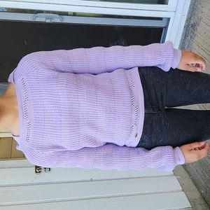 100% Colombian knit Lilac sweater